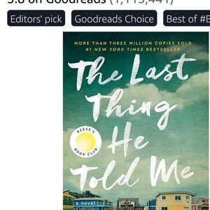 The Last Thing He Told Me Book